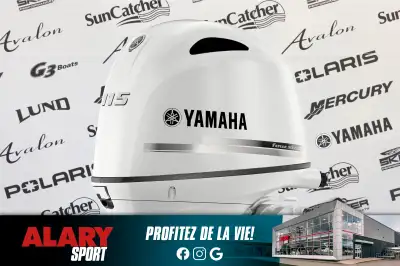 Ce moteur hors-bord YAMAHA F115LB 2025 est disponible DÈS MAINTENANT! Contactez-nous au 450-420-2707...