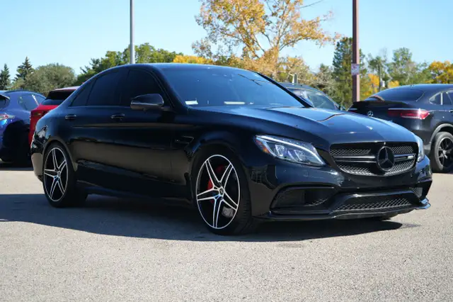 2017 Mercedes-Benz C-Class C63 AMG BLACKED OUT!! in Cars & Trucks in Red Deer - Image 4