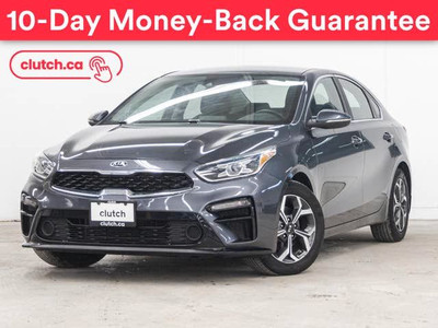 2019 Kia Forte EX w/ Apple CarPlay & Android Auto, A/C, Rearview