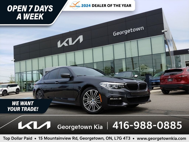 2018 BMW 530i xDrive 2.0L AWD | SUNROOF | NAV | HTD SEATS | HUD  in Cars & Trucks in Oakville / Halton Region