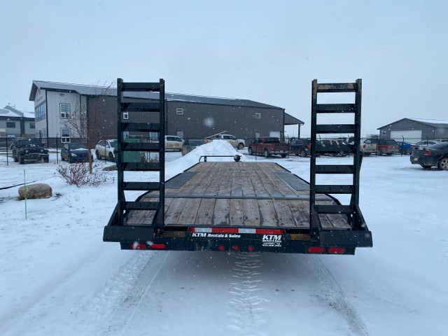  2024 - Used 8.5 x 26'  Equipment Trailer - 21 000# GVWR in Cargo & Utility Trailers in Red Deer - Image 3
