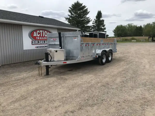 2025 ACTION SERIES MENNONITE MADE DUMP TANDEM AXLE ACTION SERIES in Cargo & Utility Trailers in Hamilton - Image 5