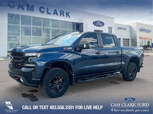 2022 Chevrolet Silverado 1500 LTD LT Trail Boss CLEAN CARFAX,... in Cars & Trucks in Red Deer