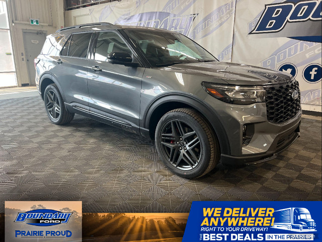 2025 Ford Explorer ST-LINE | PREMIUM PKG | STREET PACK | PANO RO in Cars & Trucks in Lloydminster