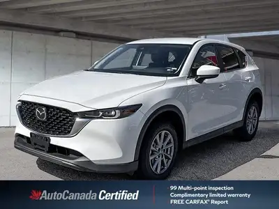 This 2025 Mazda CX-5 boasts a pristine white exterior and is ready for its next adventure, a fresh t...