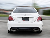 2019 Mercedes Benz C300 White Exterior on Black Interior comes with Navigation, Sunroof, a Clean CAR... (image 4)