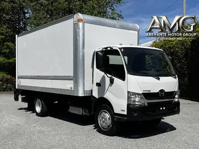 2018 Hino 195 16 Foot Cube Van Box Dimensions 16'L x 8'W x 7'H BC CVI Valid till April 2026 $46,870...