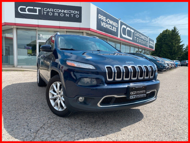 2014 Jeep Cherokee 4WD LIMITED *BACKUP CAM/LEATHER/LOADED/PRICED in Cars & Trucks in London