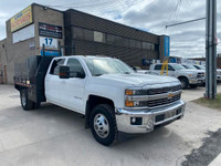  2015 Chevrolet SILVERADO 3500HD LT Dually Crew Cab Flat Bed 4WD