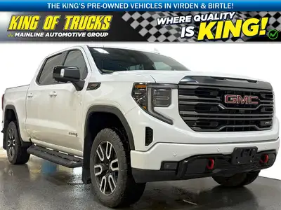Discover the power and capability of the 2023 GMC Sierra 1500 Crew At4 4wd, now available at Virden/...