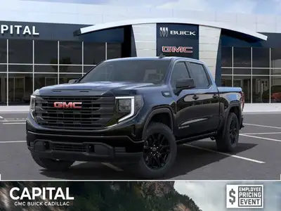 This 2025 GMC Sierra 1500 in Onyx Black is equipped with 4WD and Turbocharged Gas I4 2.7L/166 engine...
