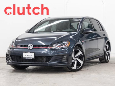 2019 Volkswagen Golf GTI Autobahn w/ Driver Assistant Package w/