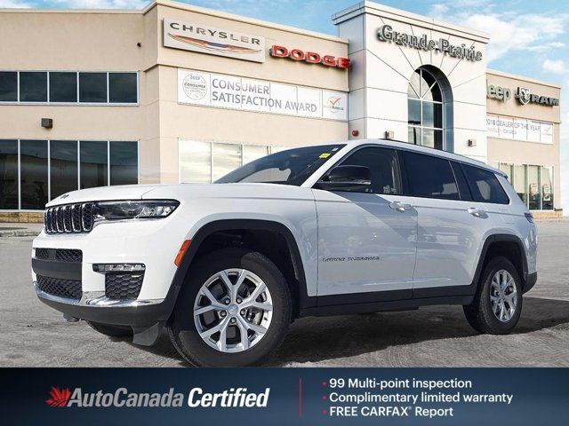 2023 Jeep Grand Cherokee L Limited | Leather | Apple CarPlay in Cars & Trucks in Grande Prairie