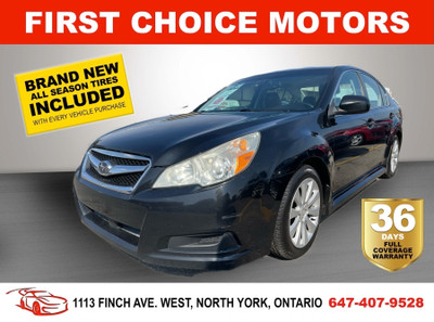 2011 SUBARU LEGACY LIMITED ~AUTOMATIC, FULLY CERTIFIED WITH WARR