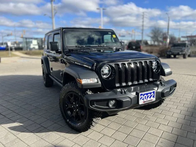 2022 Jeep Wrangler | Unlimited Willys | Clean Carfax