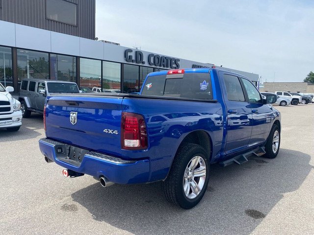 2018 Ram 1500 Sport Crew Cab 4x4 ~Heated Leather ~Cam ~Bluetooth in Cars & Trucks in Barrie - Image 4