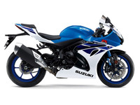 2024 Suzuki GSX-R1000R Pearl Brilliant White / Metallic Triton