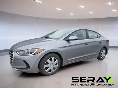 Hyundai Elantra Berline 4 portes, boîte manuelle, L 2017
