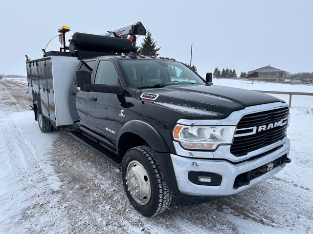 2019 Dodge 5500 4x4 Service Truck/DSL/ALUMINUM/5500LBS/VMAC in Heavy Trucks in Edmonton - Image 2