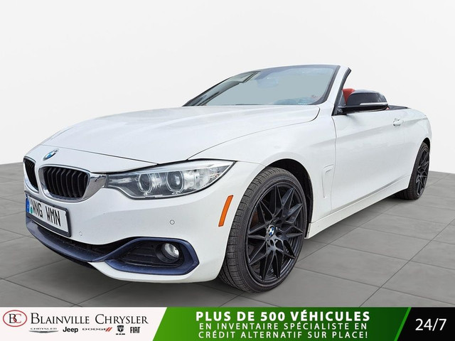 2016 BMW 4 Series 428i xDrive CONVERTIBLE CUIR ROUGE GPS MAGS in Cars & Trucks in Laval / North Shore - Image 2