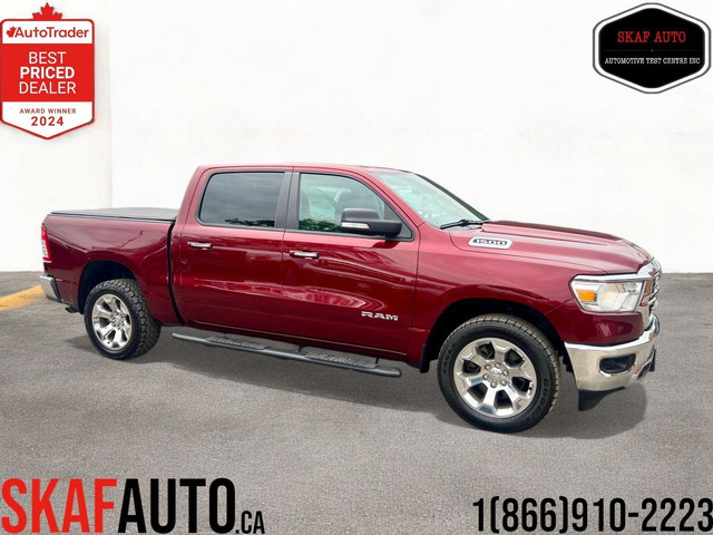 2020 Ram 1500 BIG HORN! 4X4! V6! CREW CAB! TONNEAU COVER! WE FIN in Cars & Trucks in Mississauga / Peel Region - Image 4