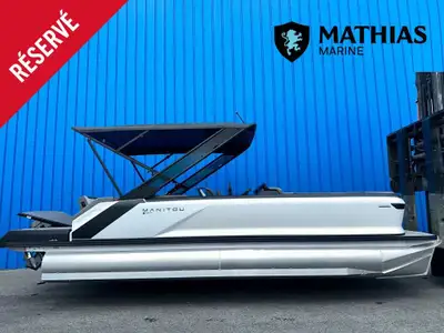 Bateau Ponton MANITOU 24 CRUISE SWITCHBACK 2024 Concessionnaire de bateaux et pontons neufs et d'occ...