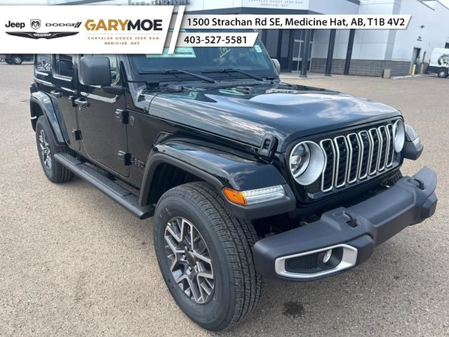 2025 Jeep Wrangler Sahara - Safety Group - Running Boards in Cars & Trucks in Medicine Hat