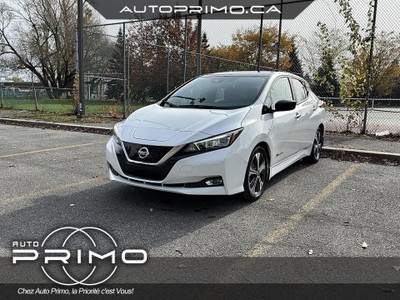 2019 Nissan LEAF SV 240km Autonomie Nav Carplay Backup Camera Bl