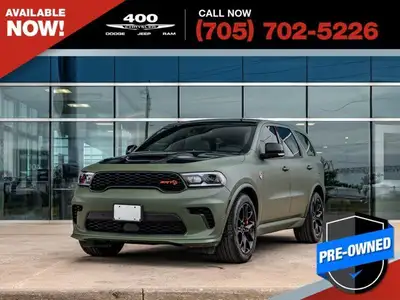 | PREVIOUS DEALER DEMO | Unleash the ultimate SUV with the 2025 Dodge Durango SRT Hellcat where musc...