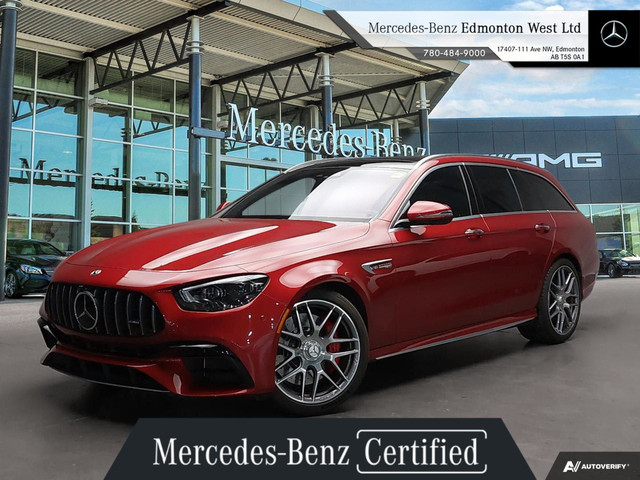 2021 Mercedes-Benz E 63 S 4MATIC+ Wagon - The Only Certified Pre in Cars & Trucks in Edmonton