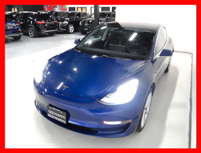 2018 TESLA MODEL 3 LONG RANGE *NAVI/BACKUP CAM/LEATHER/PANO ROOF in Cars & Trucks in City of Toronto - Image 3
