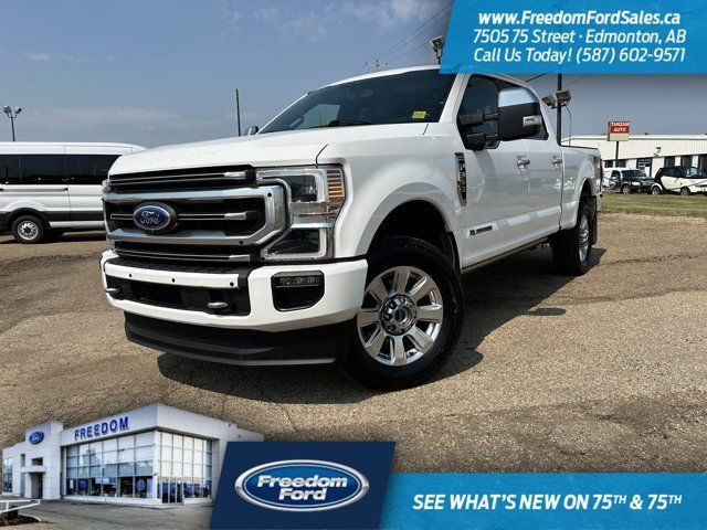 2020 Ford Super Duty F-350 SRW Platinum CrewCab 160 | Rear Cam in Cars & Trucks in Edmonton