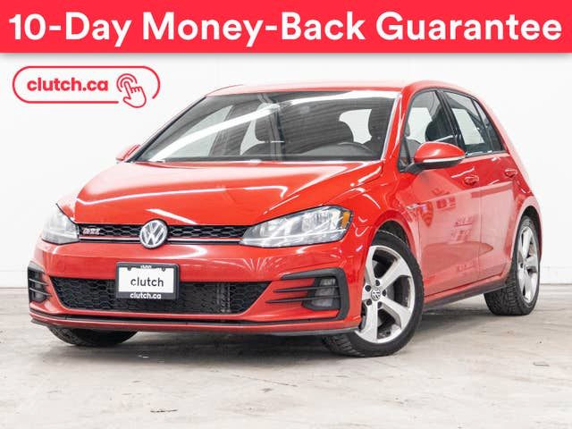 2020 Volkswagen Golf GTI 5-Door w/ Apple CarPlay & Android Auto, in Cars & Trucks in City of Toronto