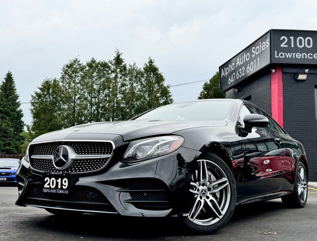2019 Mercedes-Benz E-Class E 450 4MATIC Coupe|AMG|PREMIUM|COMFOR in Cars & Trucks in City of Toronto