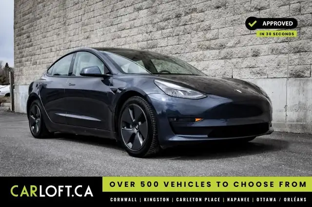 2023 Tesla Model 3 Base • FAST CHARGING • NAV • 360 CAM • SUNROO in Cars & Trucks in Kingston - Image 2