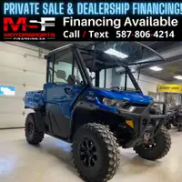 2023 CAN AM DEFENDER HD10 (FINANCING AVAILABLE)