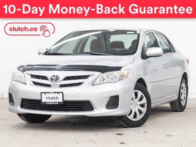 2013 Toyota Corolla CE w/ Enhanced Convenience Pkg w/ A/C, Cruis in Cars & Trucks in Ottawa