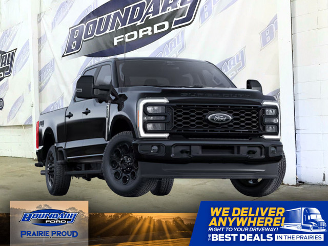 2025 Ford F-250 XLT | BLACK APP PKG | PREMIUM PKG | FX4 PKG | SY in Cars & Trucks in Lloydminster