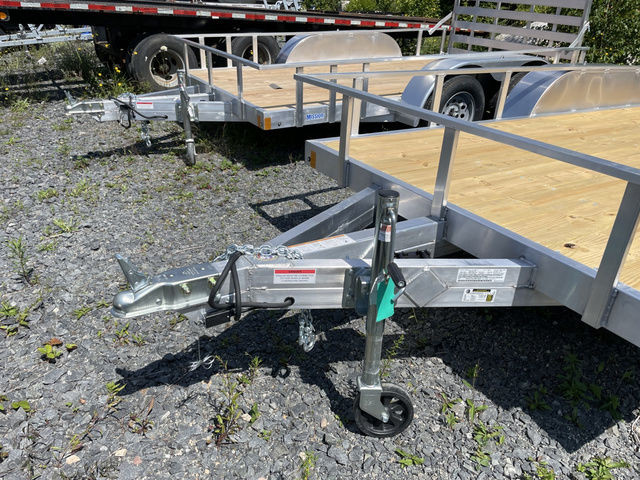 2023 Mission 6.5X20 Aluminum Utility Trailer, Tandem Axle, Wood  in Cargo & Utility Trailers in City of Halifax - Image 4