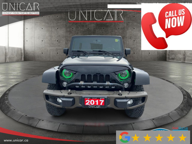 2017 Jeep Wrangler No Accidents 75 Anniversary Unlimited Nav Lea in Cars & Trucks in Markham / York Region - Image 2
