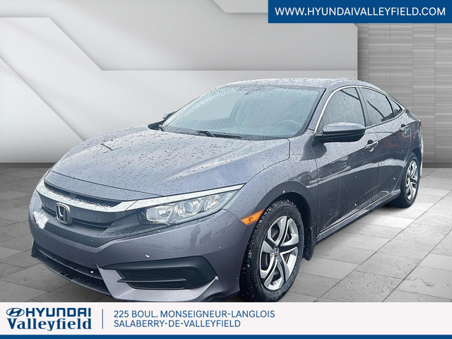 2016 Honda Civic Sedan LX AUTO CRUISE BLUETOOTH in Cars & Trucks in West Island