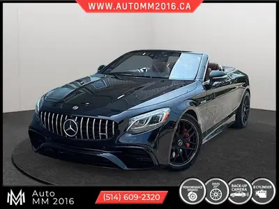 Mercedes S 63 amg 2018 Financement Facile Convertible Gps Camera Groupe électrique Très fiable et éc...