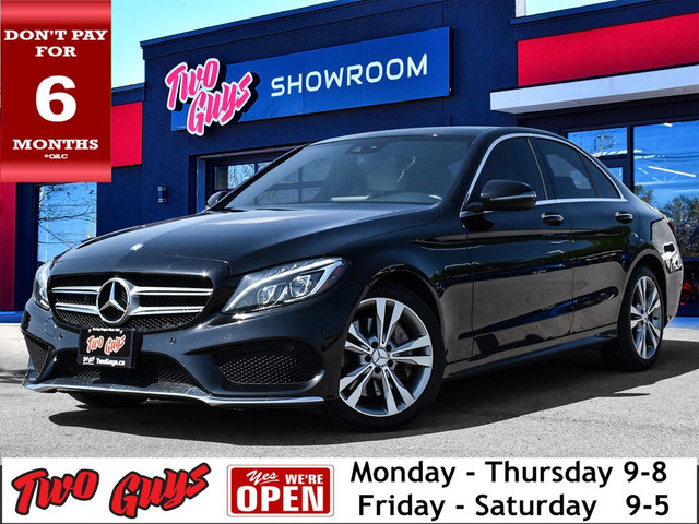 2017 Mercedes-Benz C-Class 4MATIC | Panoroof | Htd Leather | Nav in Cars & Trucks in St. Catharines