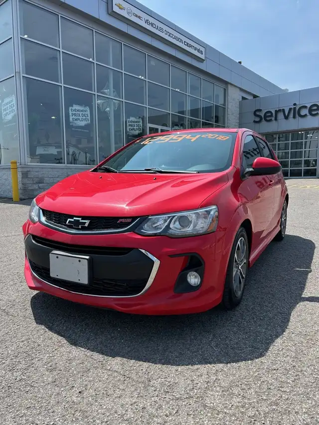2018 Chevrolet Sonic RS TURBO SPORT SUNROOF MAG JUPES FOG APPLE  in Cars & Trucks in City of Montréal - Image 2