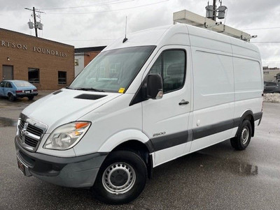 2009 Dodge Sprinter 2500 144WB-HIGH ROOF-LADDER RACK-SHELVES-DIV