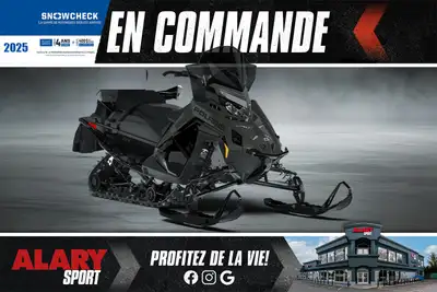 Cette MOTONEIGE POLARIS PROSTAR S4 INDY ADV 137 2025 EXCLUSIF SNOWCHECK est disponible DÈS MAINTENAN...