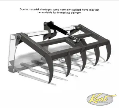 Compact Utility Grapple To be fitted on models SBC, MBC & LDFE Heavy duty welded cylinder Opens up t...