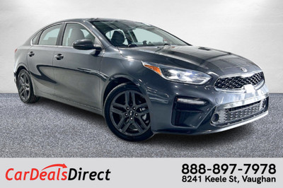 2021 Kia Forte EX Plus/Sunroof/Back Up Cam/Bluetooth/Clean Carfa