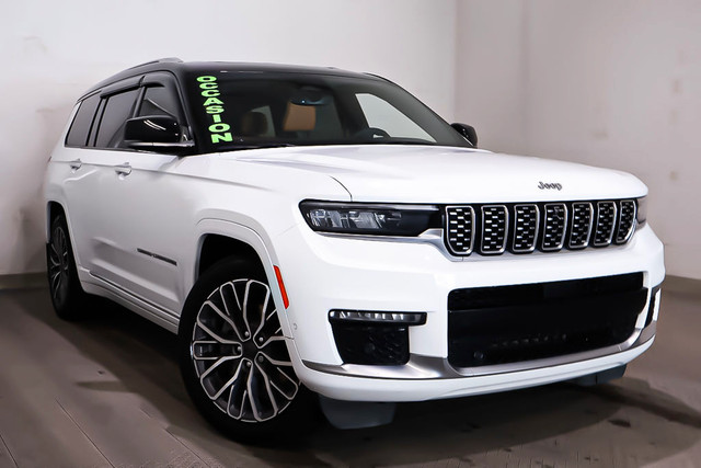 2023 Jeep Grand Cherokee L SUMMIT RESERVE + 4X4 + TOIT OUVRANT P in Cars & Trucks in Laval / North Shore