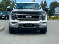 This 2021 Ford F-150 LARIAT has a Star White Exterior and Black Leather Interior with seating for 5.... (image 9)